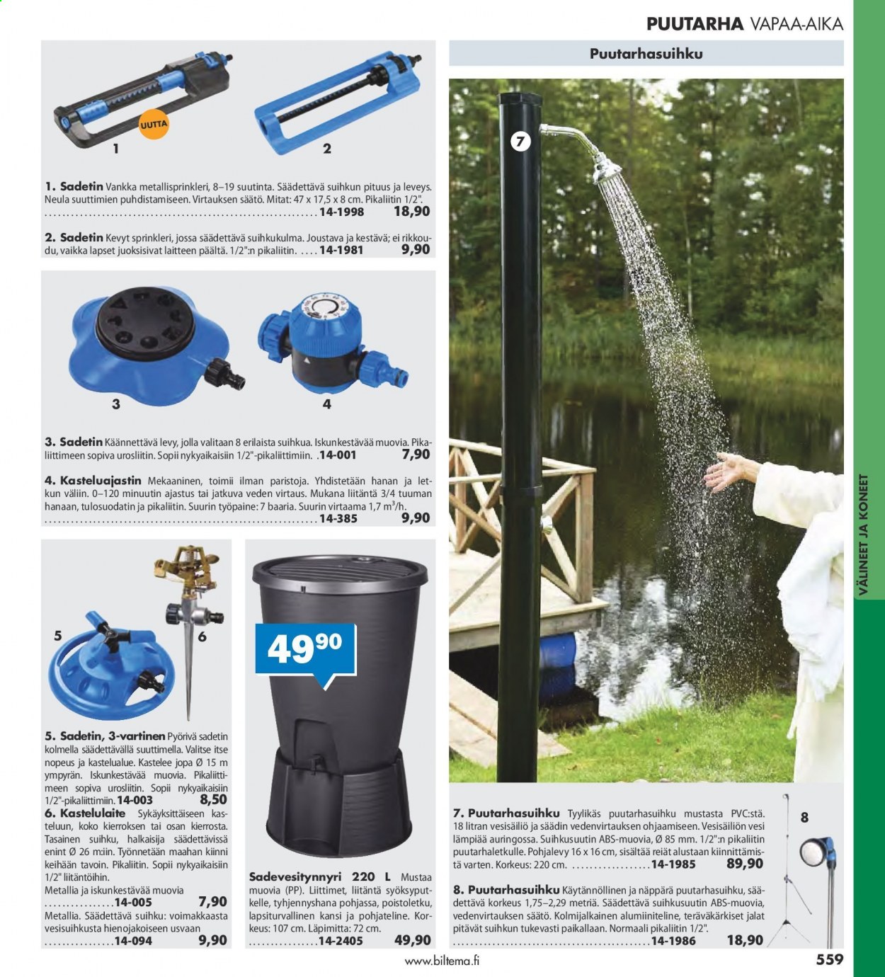 Biltema tarjoukset. Sivu 559