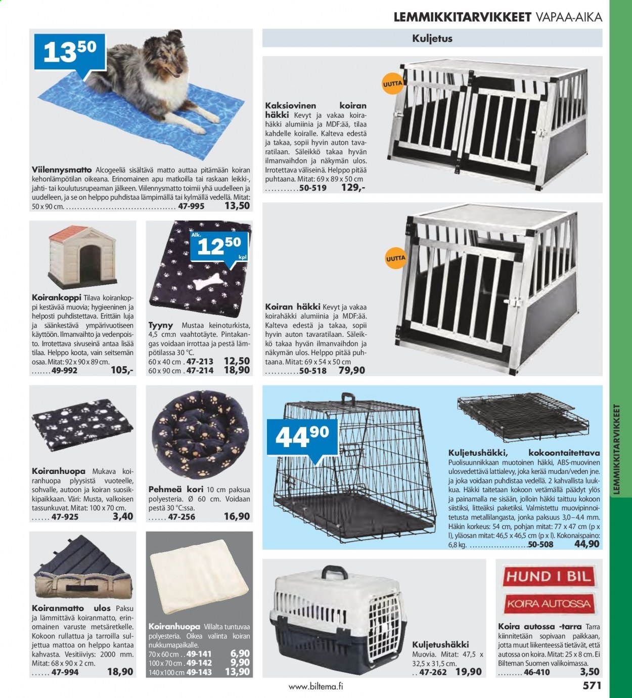 Biltema tarjoukset. Sivu 571