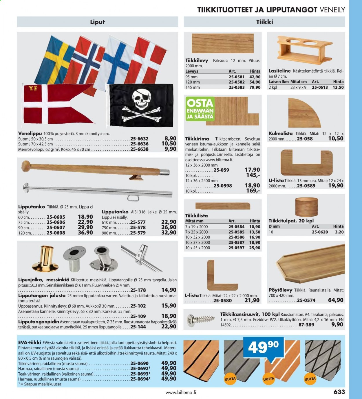 Biltema tarjoukset. Sivu 633