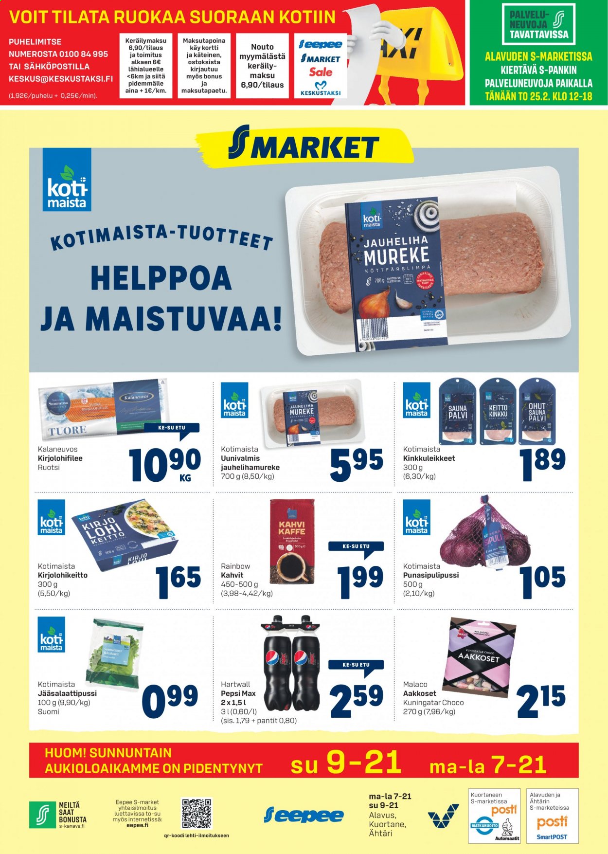 S-market tarjoukset - 25.02.2021 - 28.02.2021. Sivu 1