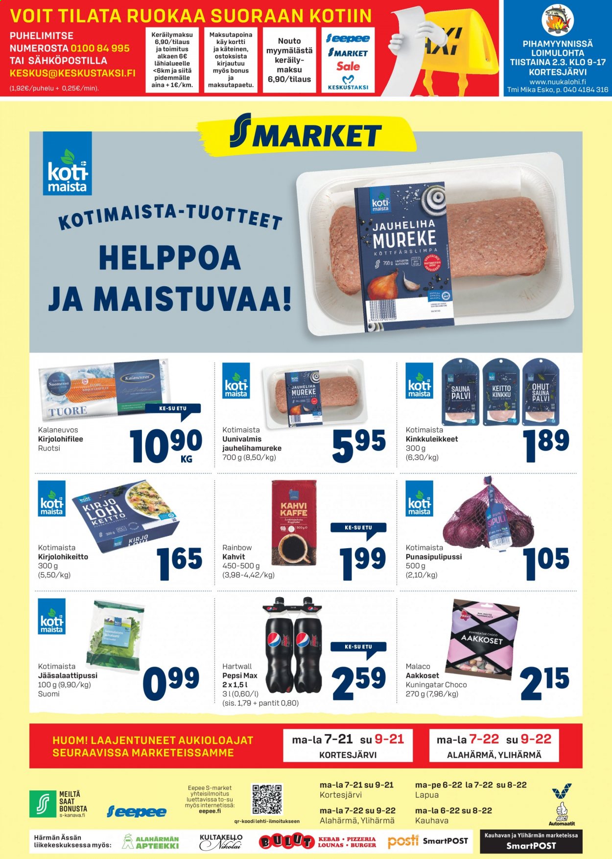 S-market tarjoukset - 24.02.2021 - 28.02.2021. Sivu 1