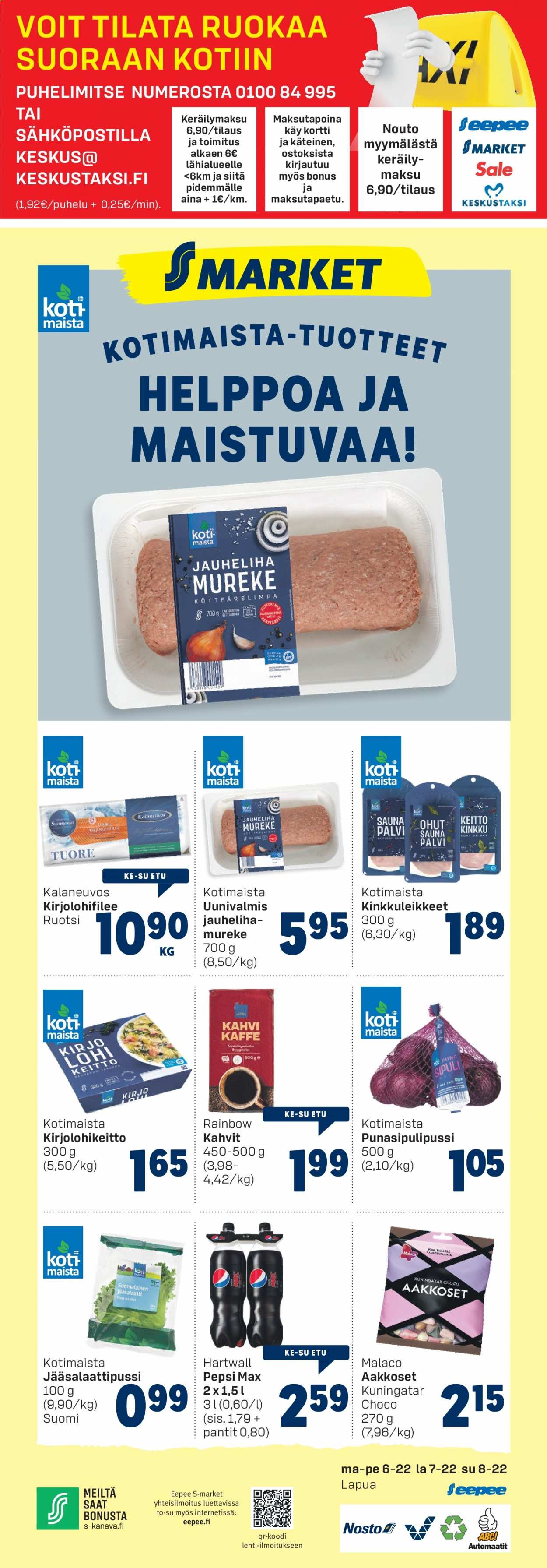 S-market tarjoukset - 24.02.2021 - 28.02.2021. Sivu 1