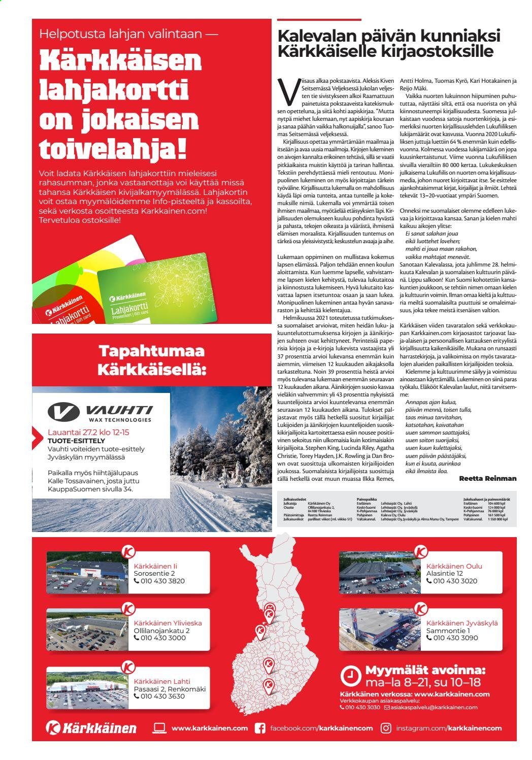 Kärkkäinen tarjoukset - 25.02.2021 - 10.03.2021. Sivu 2