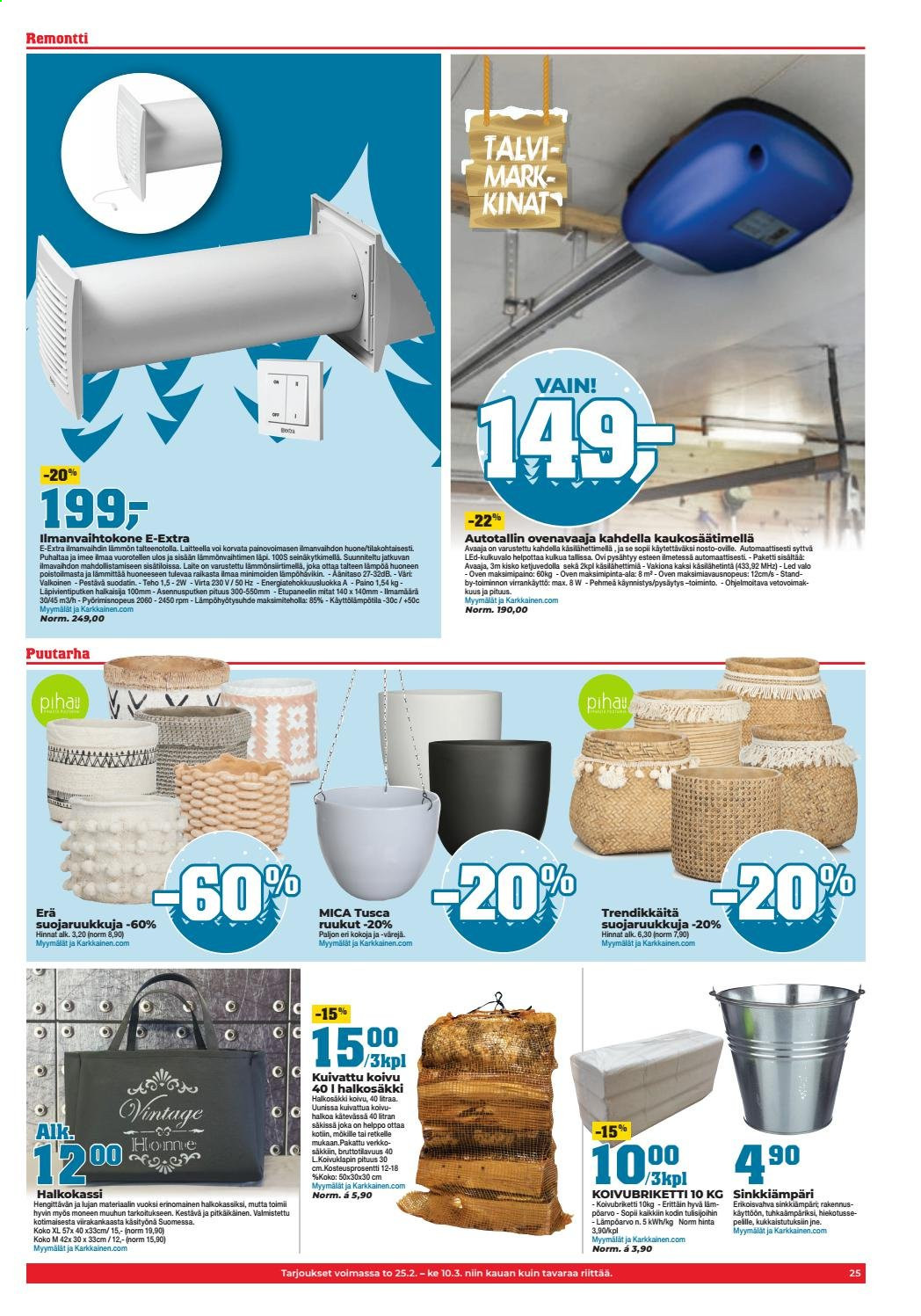 Kärkkäinen tarjoukset - 25.02.2021 - 10.03.2021. Sivu 19
