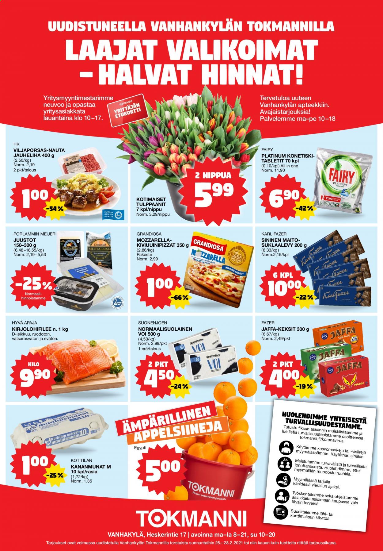 Tokmanni tarjoukset - 25.02.2021 - 28.02.2021. Sivu 1