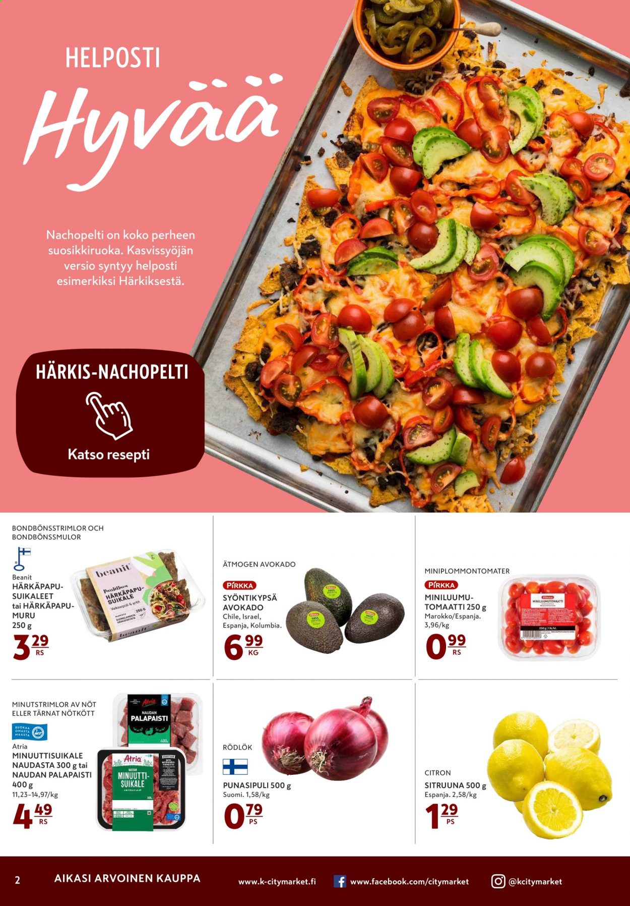 K-citymarket tarjoukset - 01.03.2021 - 03.03.2021. Sivu 2