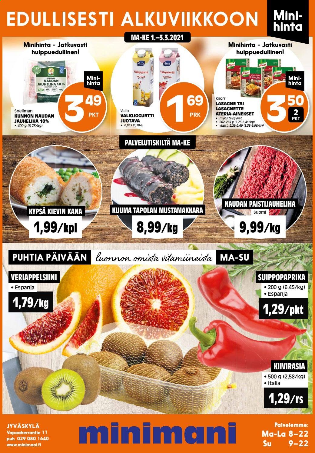 Minimani tarjoukset - 01.03.2021 - 03.03.2021. Sivu 1