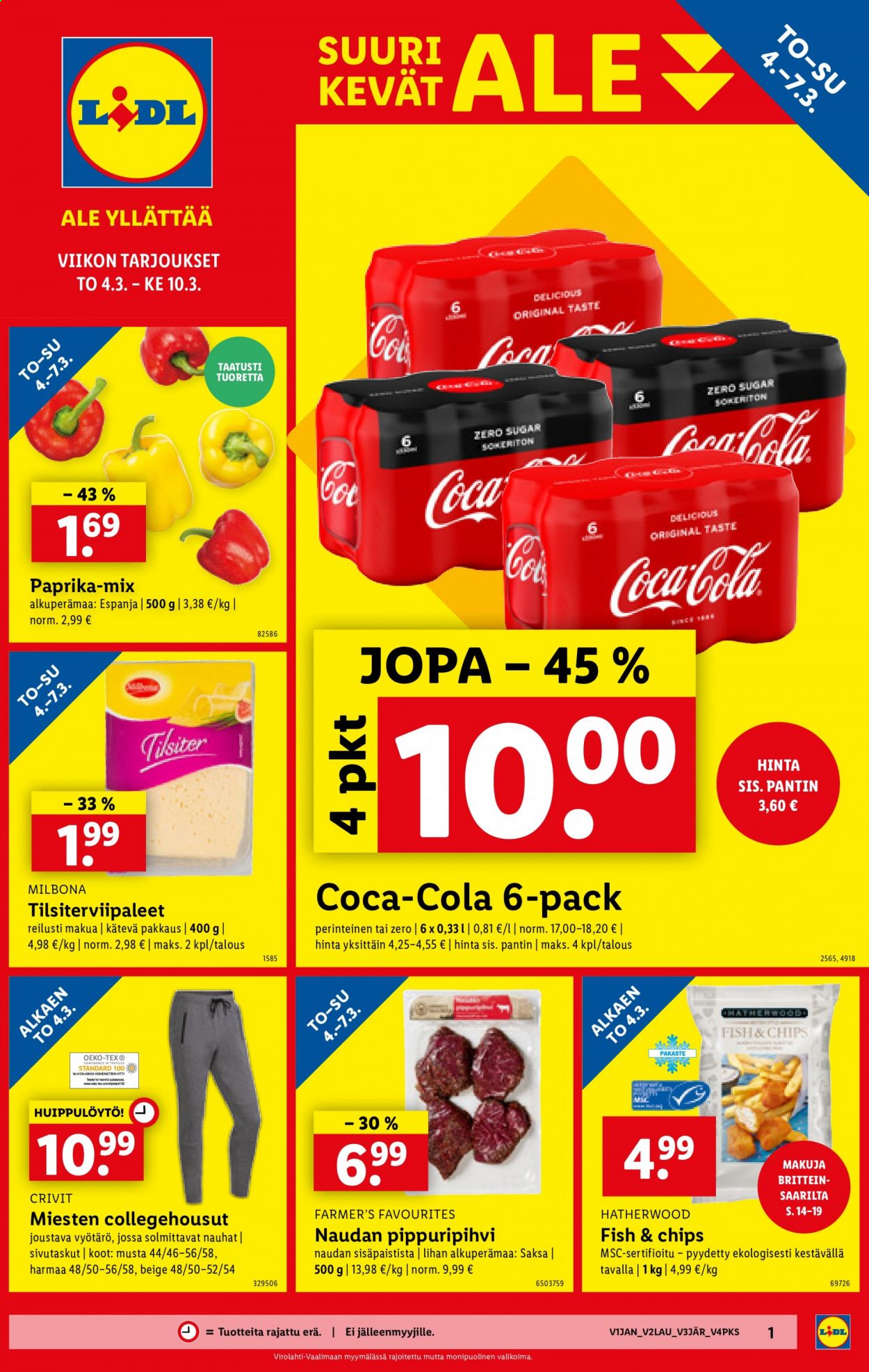 Lidl tarjoukset - 04.03.2021 - 10.03.2021. Sivu 1