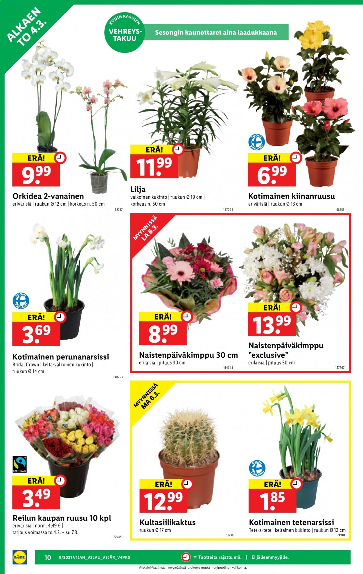 Lidl tarjoukset - 04.03.2021 - 10.03.2021. Sivu 10