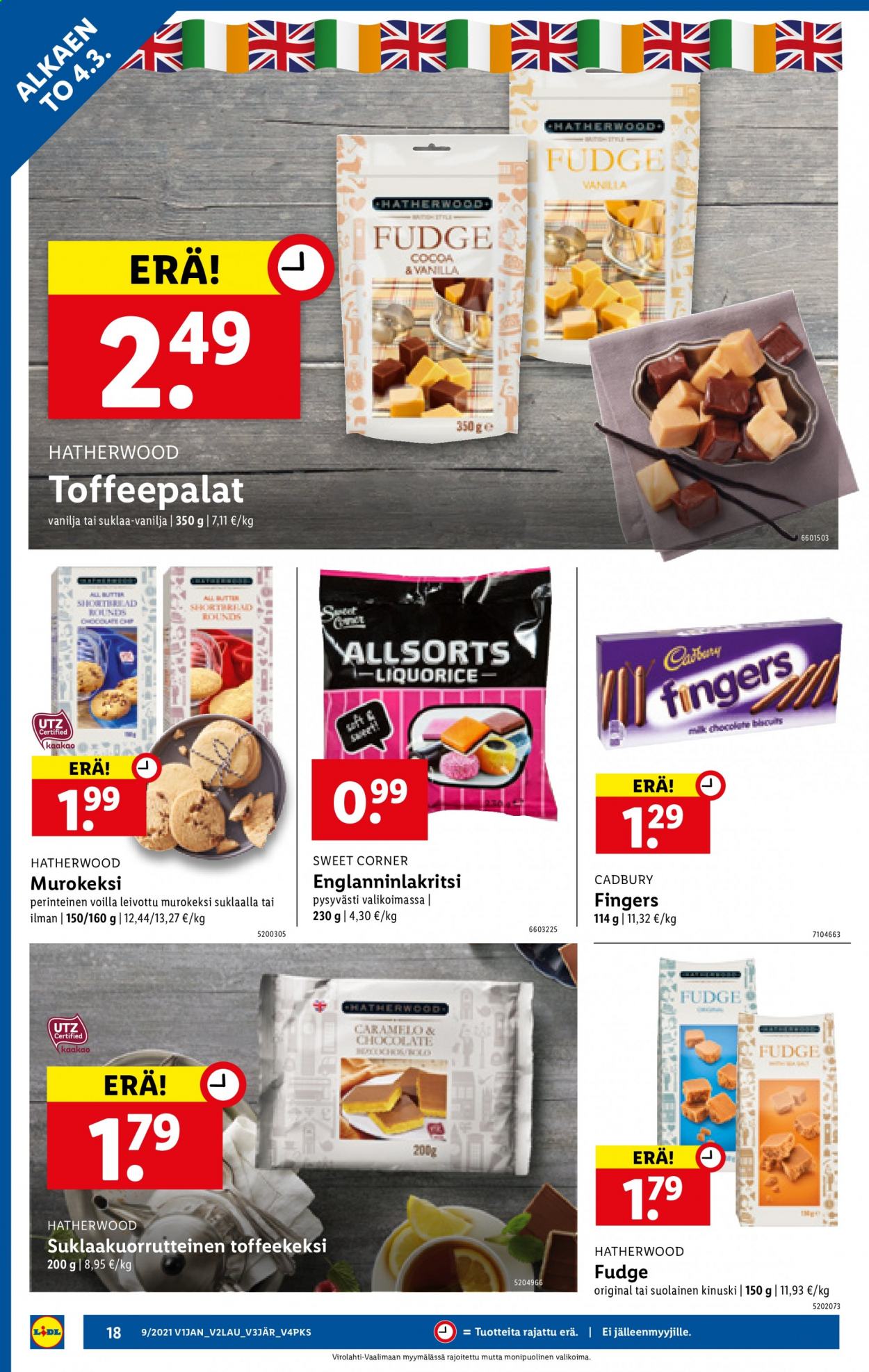 Lidl tarjoukset - 04.03.2021 - 10.03.2021. Sivu 18