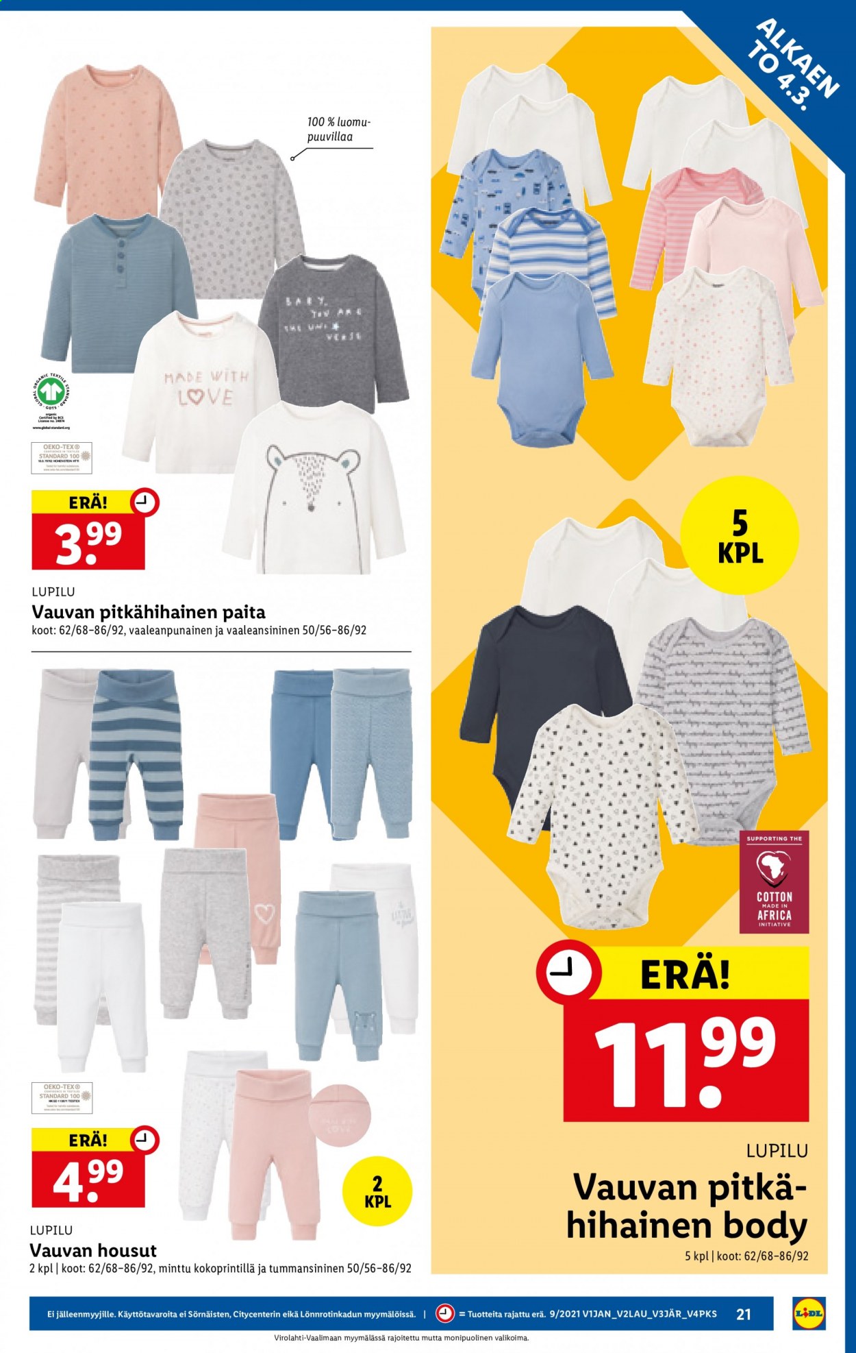 Lidl tarjoukset - 04.03.2021 - 10.03.2021. Sivu 21