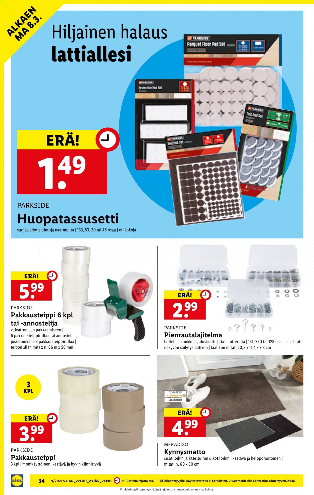 Lidl tarjoukset - 04.03.2021 - 10.03.2021. Sivu 34