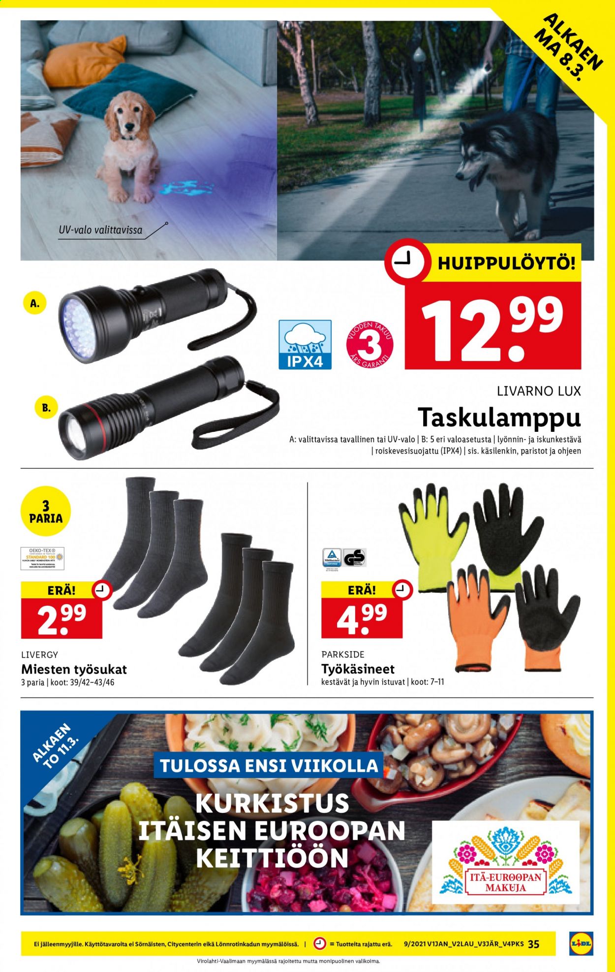 Lidl tarjoukset - 04.03.2021 - 10.03.2021. Sivu 35