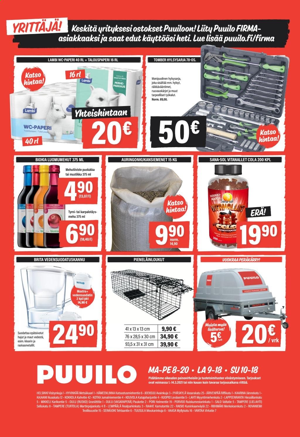 Puuilo tarjoukset - 01.03.2021 - 14.03.2021. Sivu 16