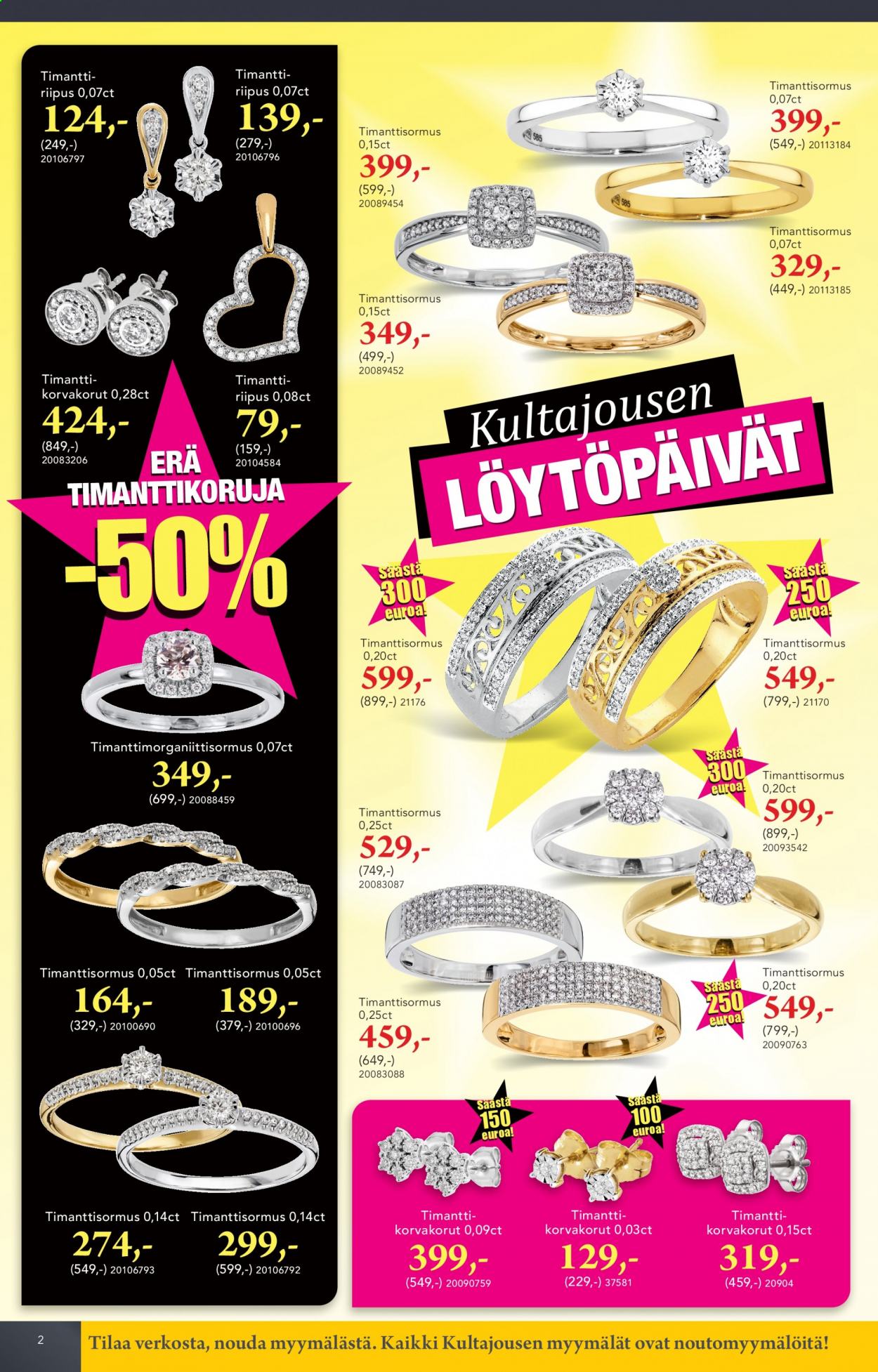 Kultajousi tarjoukset - 01.03.2021 - 05.04.2021. Sivu 2