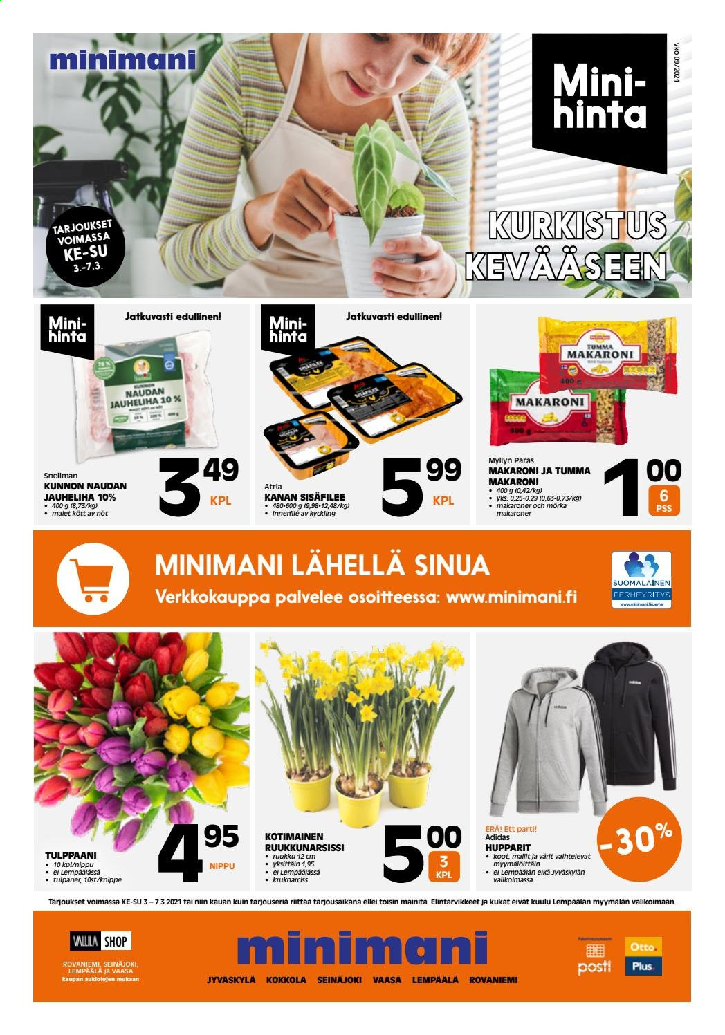 Minimani tarjoukset - 03.03.2021 - 07.03.2021. Sivu 1