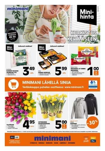 Minimani tarjoukset  - 03.03.2021 - 07.03.2021.