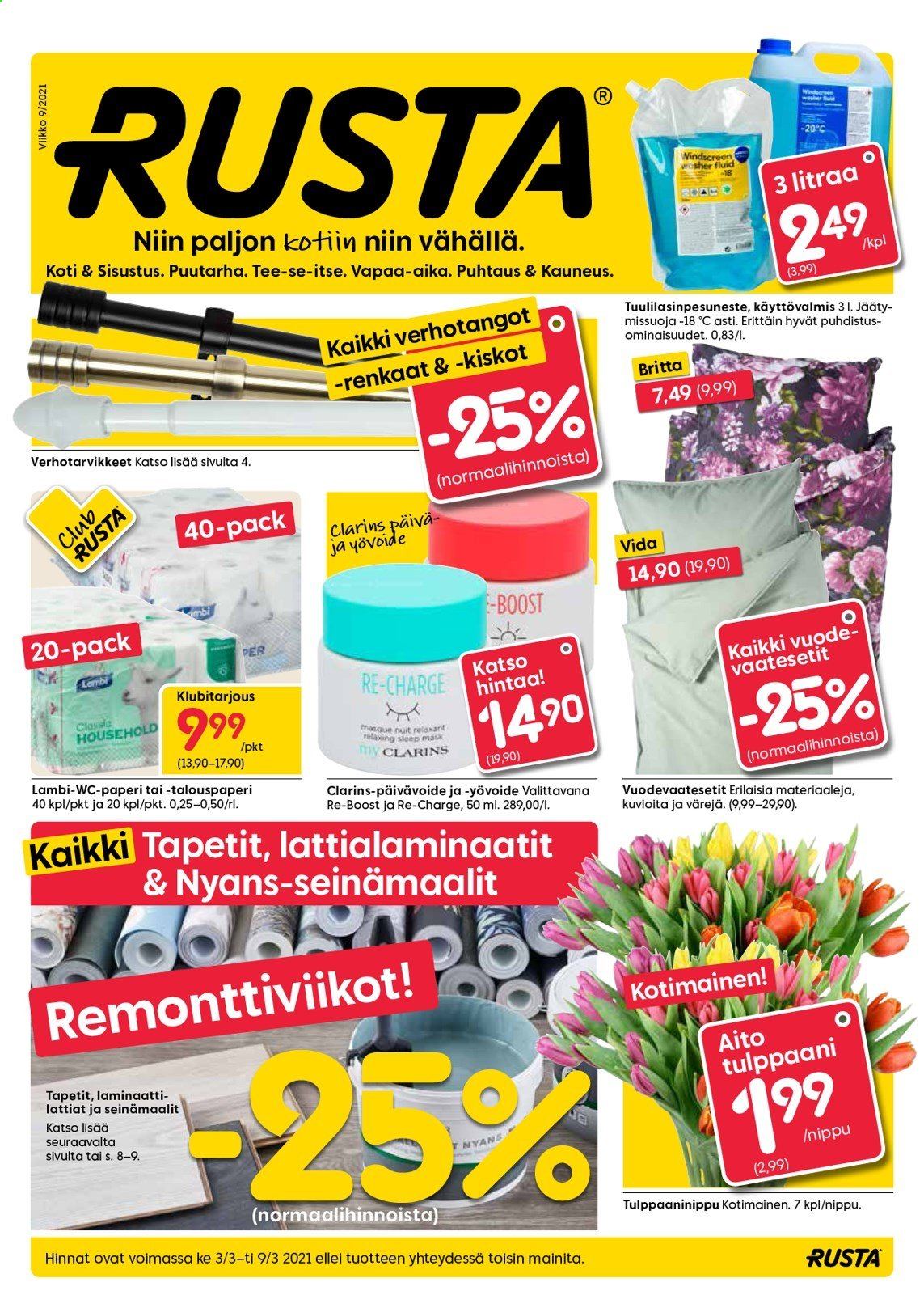 Rusta tarjoukset - 03.03.2021 - 09.03.2021. Sivu 1