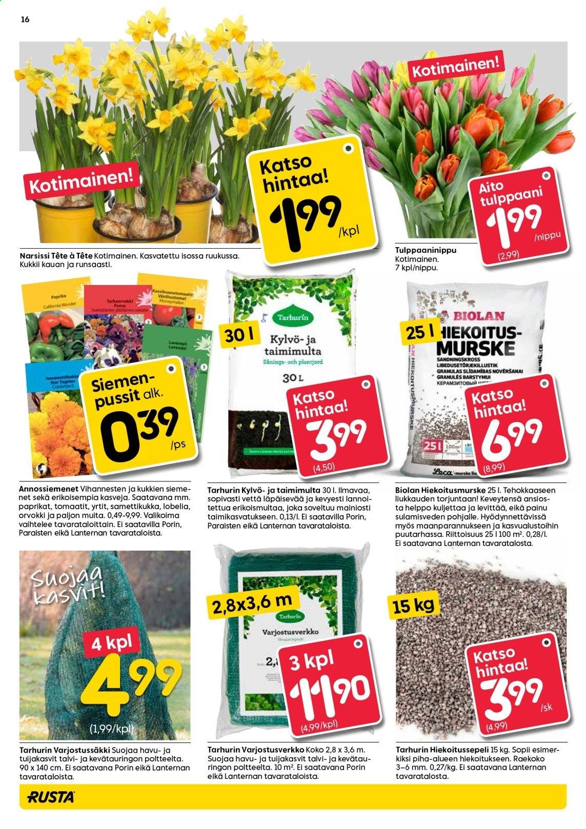Rusta tarjoukset - 03.03.2021 - 09.03.2021. Sivu 16