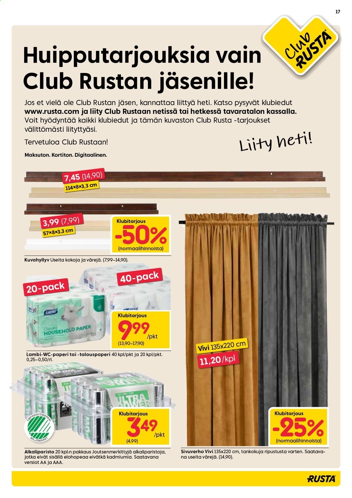 Rusta tarjoukset - 03.03.2021 - 09.03.2021. Sivu 17