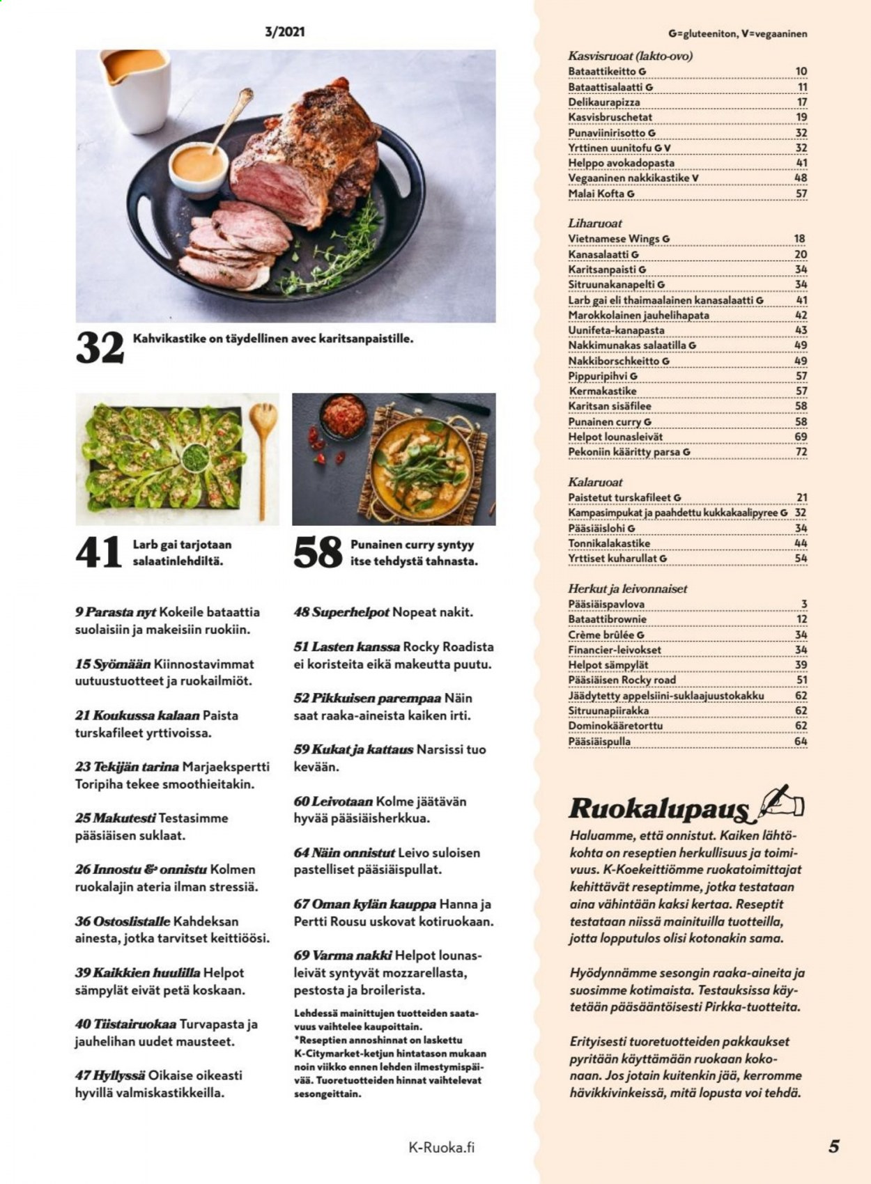 K-market tarjoukset - 03.03.2021 - 30.03.2021. Sivu 5