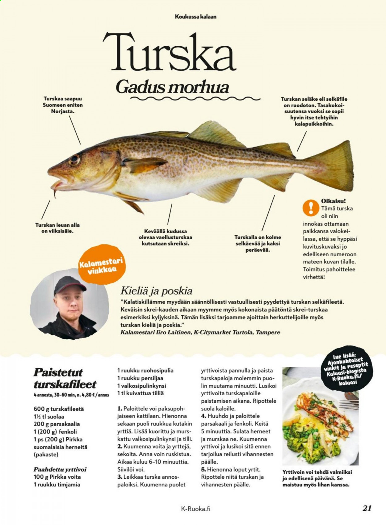 K-market tarjoukset - 03.03.2021 - 30.03.2021. Sivu 21