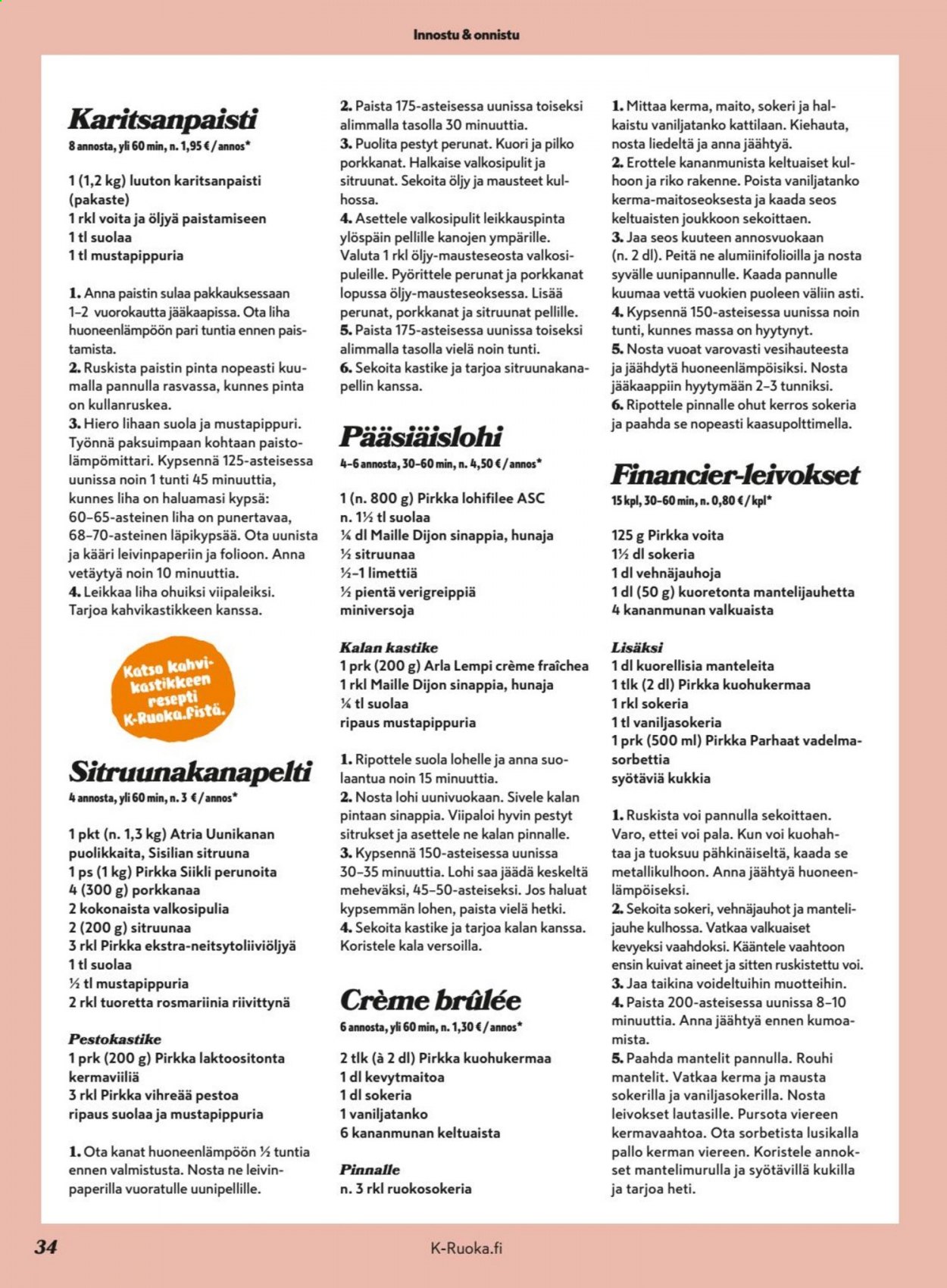 K-market tarjoukset - 03.03.2021 - 30.03.2021. Sivu 34