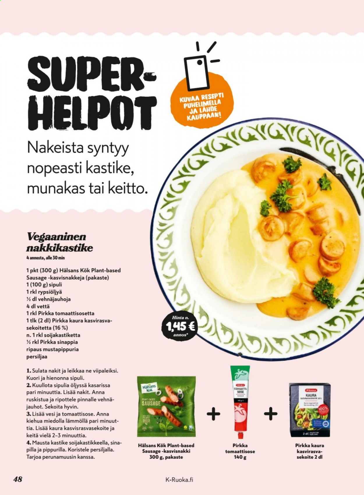K-market tarjoukset - 03.03.2021 - 30.03.2021. Sivu 48