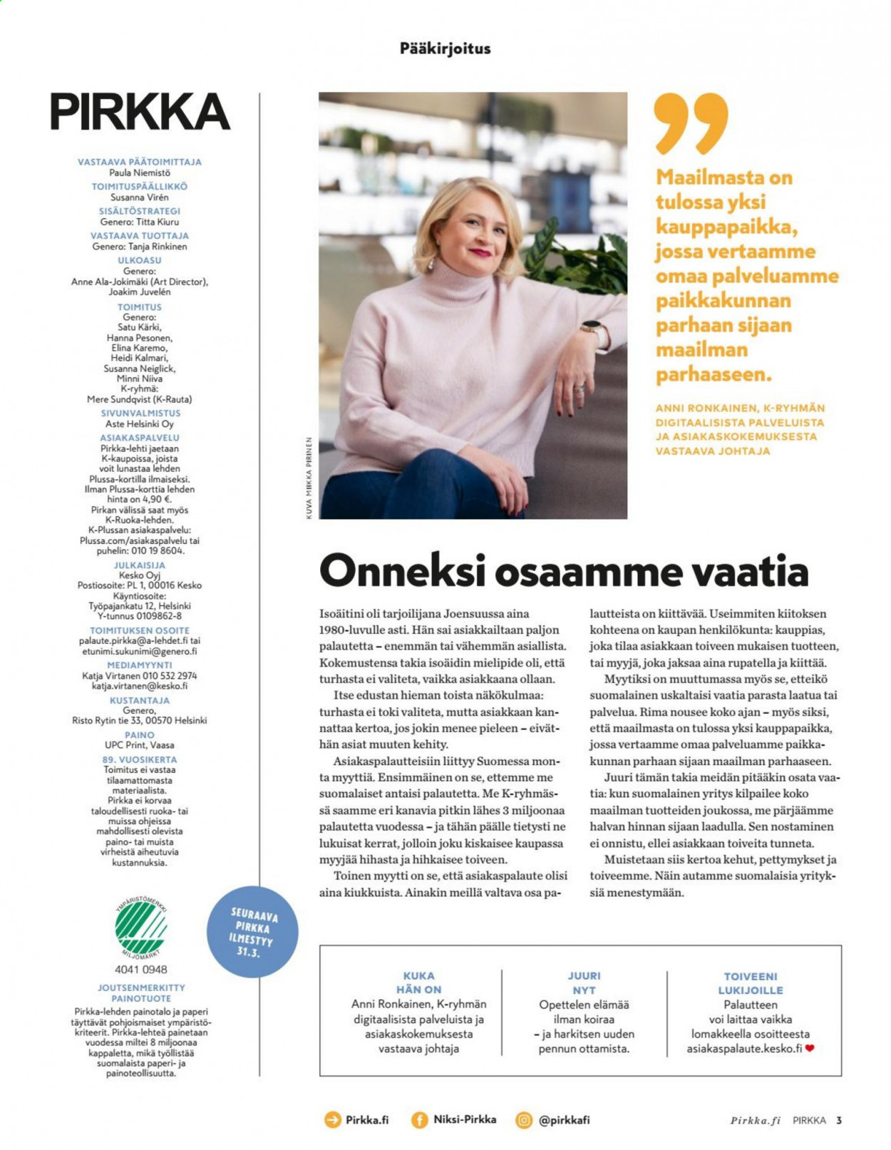 K-market tarjoukset - 03.03.2021 - 30.03.2021. Sivu 3