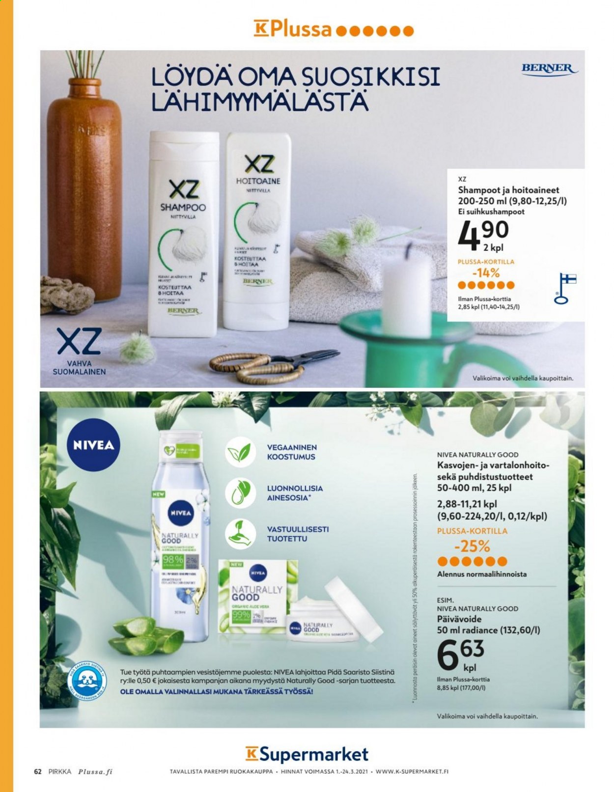 K-market tarjoukset - 03.03.2021 - 30.03.2021. Sivu 62