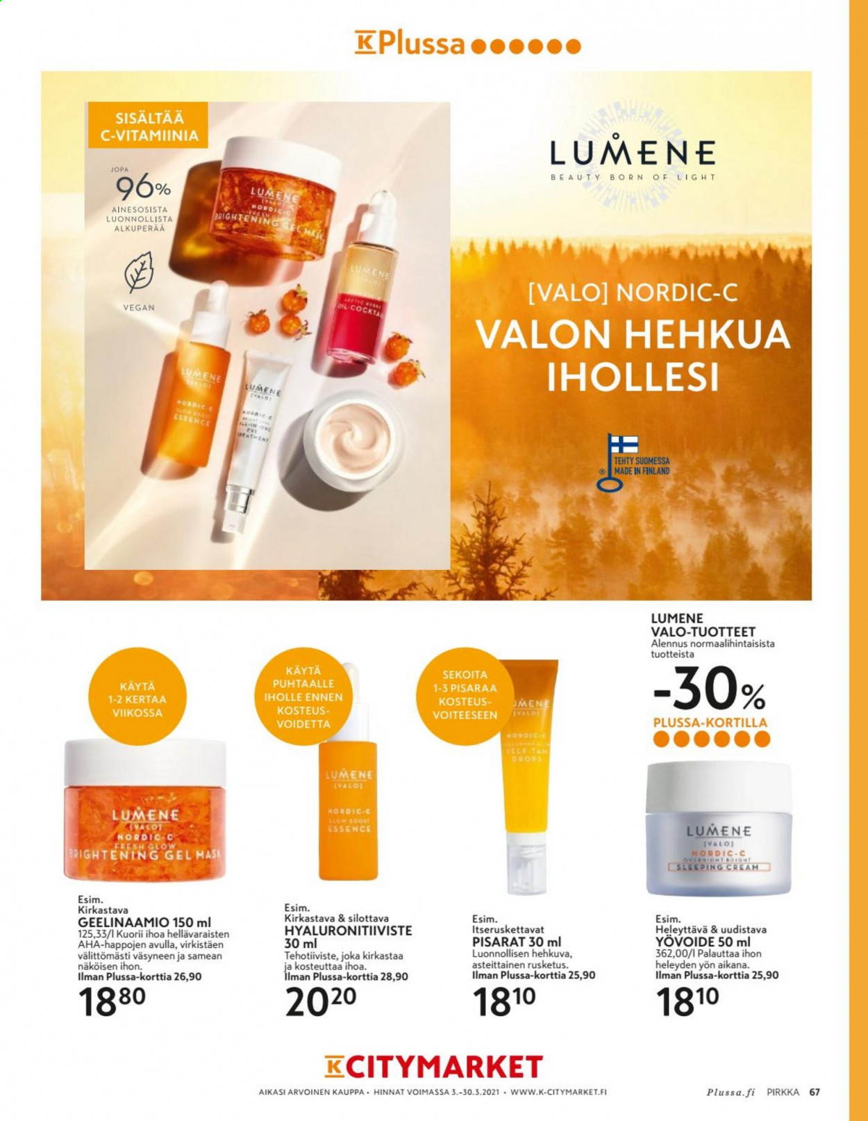 K-market tarjoukset - 03.03.2021 - 30.03.2021. Sivu 67