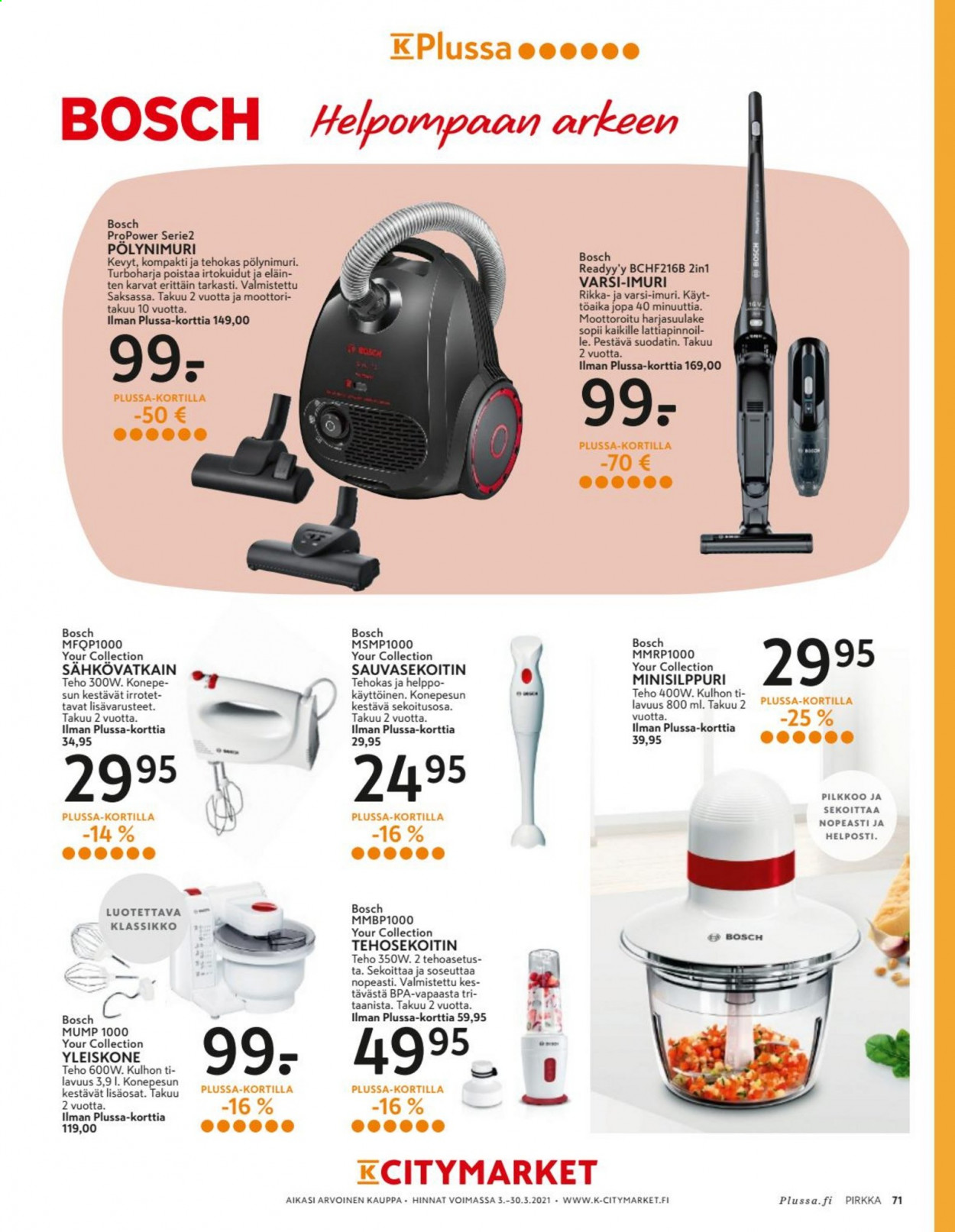 K-market tarjoukset - 03.03.2021 - 30.03.2021. Sivu 71