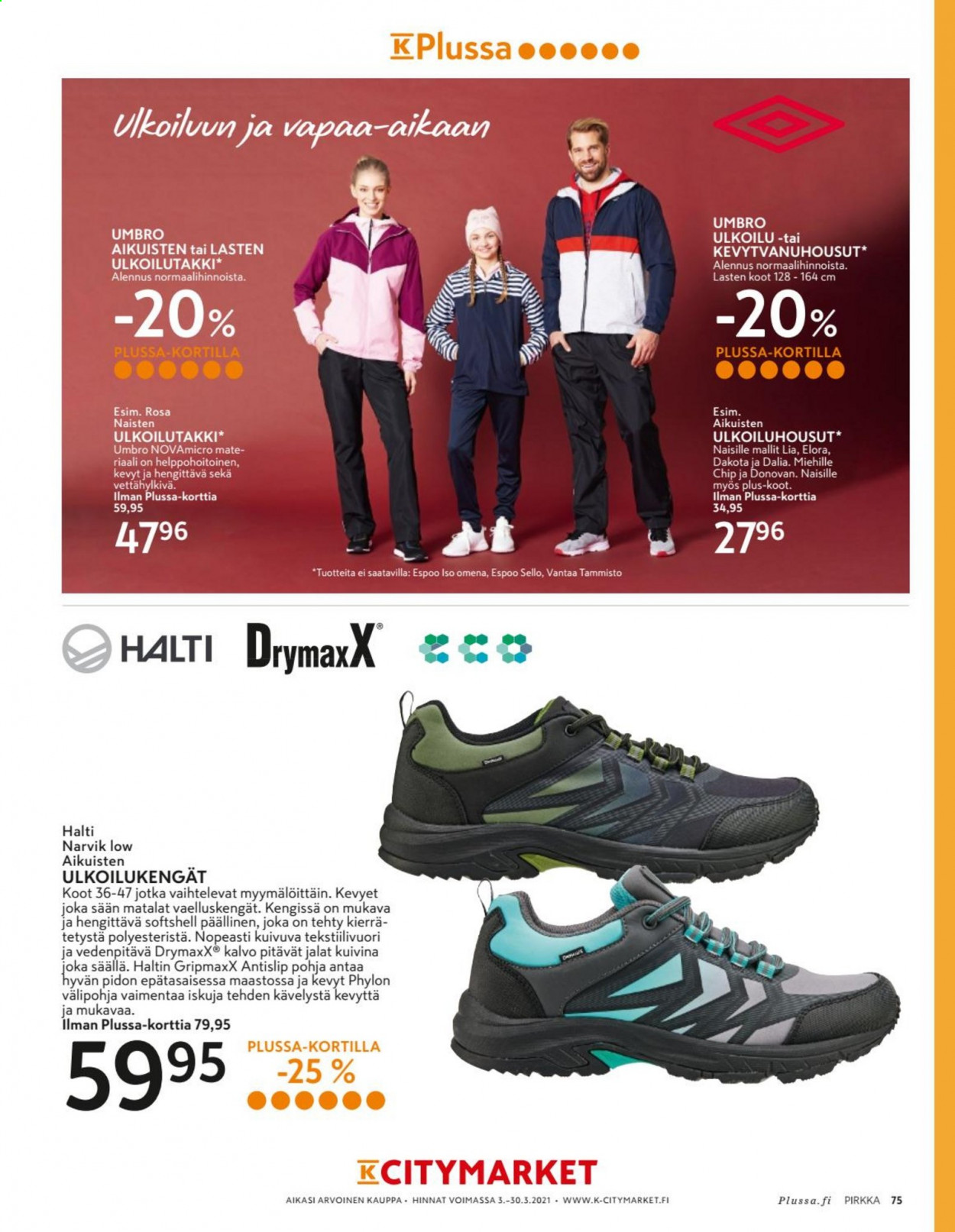 K-market tarjoukset - 03.03.2021 - 30.03.2021. Sivu 75