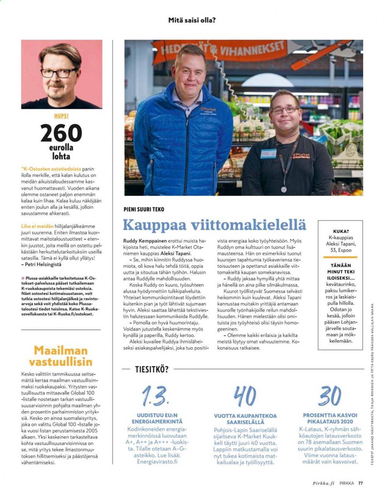 K-market tarjoukset - 03.03.2021 - 30.03.2021. Sivu 77