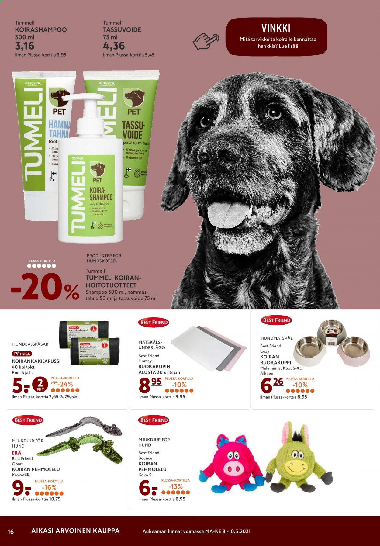K-citymarket tarjoukset - 08.03.2021 - 10.03.2021. Sivu 16
