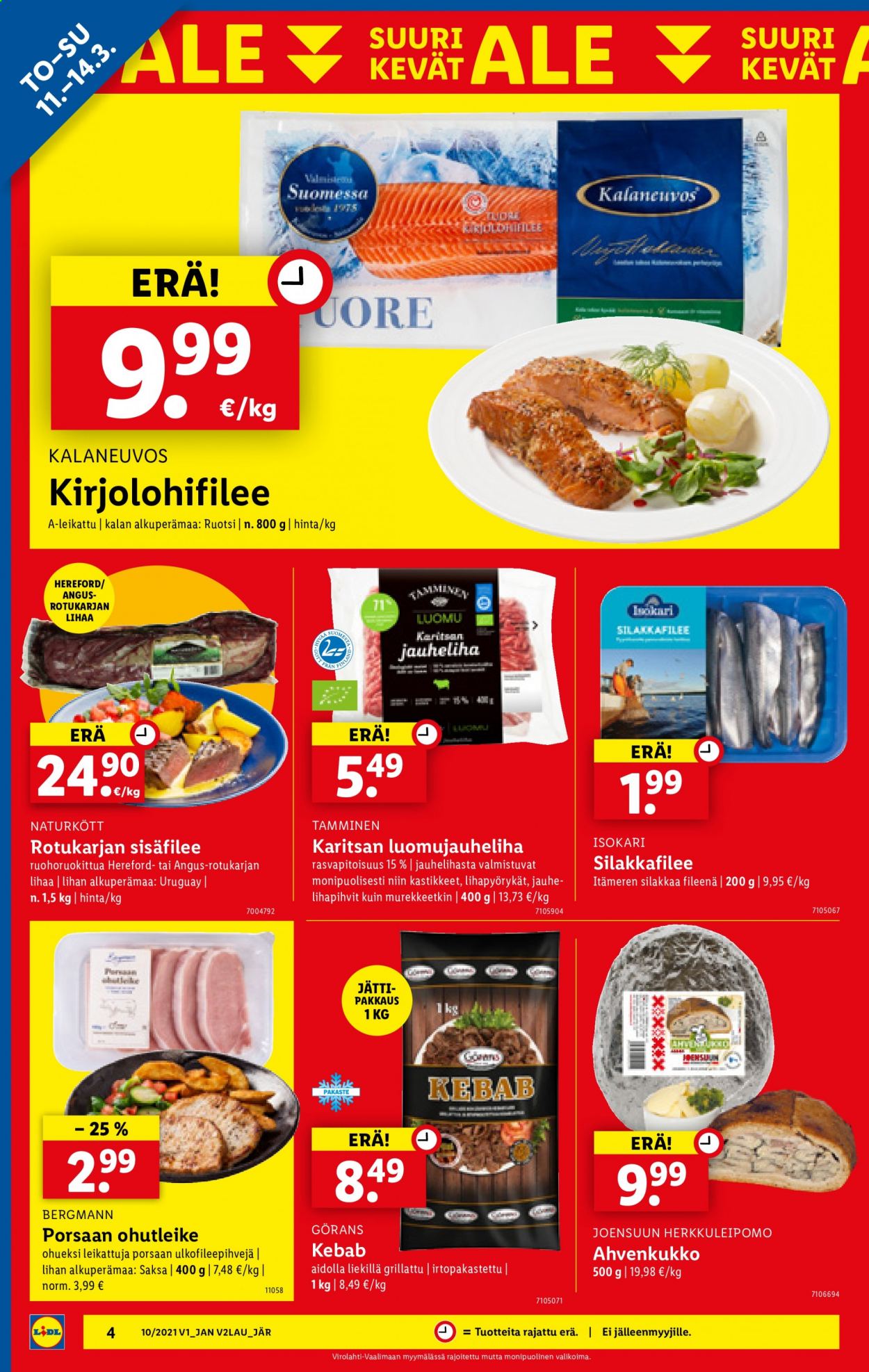 Lidl tarjoukset - 11.03.2021 - 17.03.2021. Sivu 4
