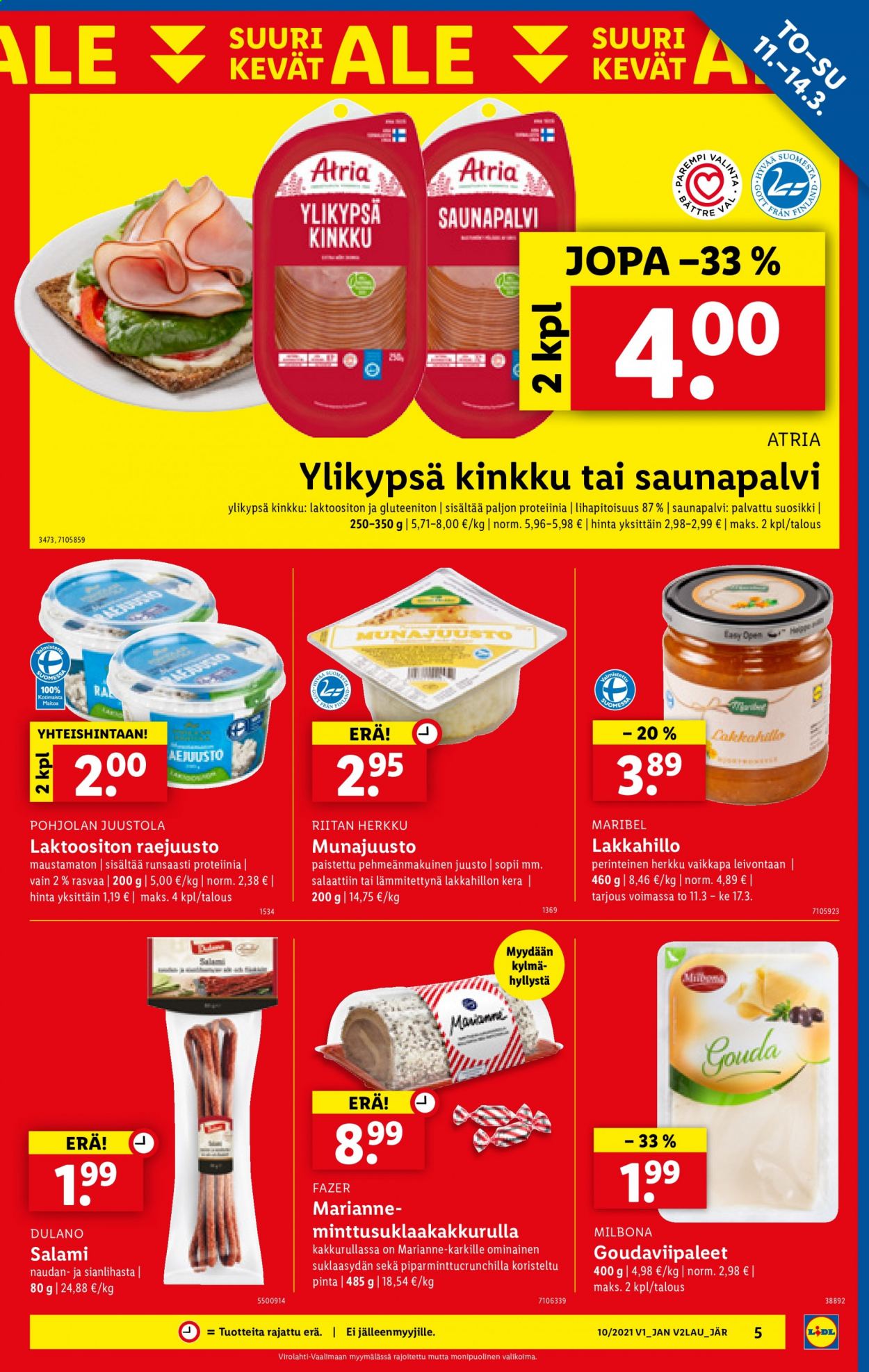 Lidl tarjoukset - 11.03.2021 - 17.03.2021. Sivu 5