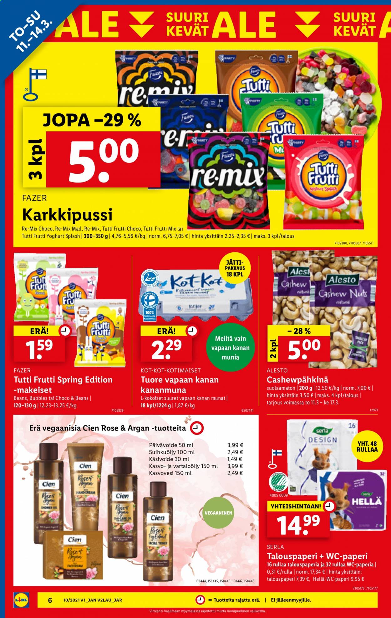 Lidl tarjoukset - 11.03.2021 - 17.03.2021. Sivu 6