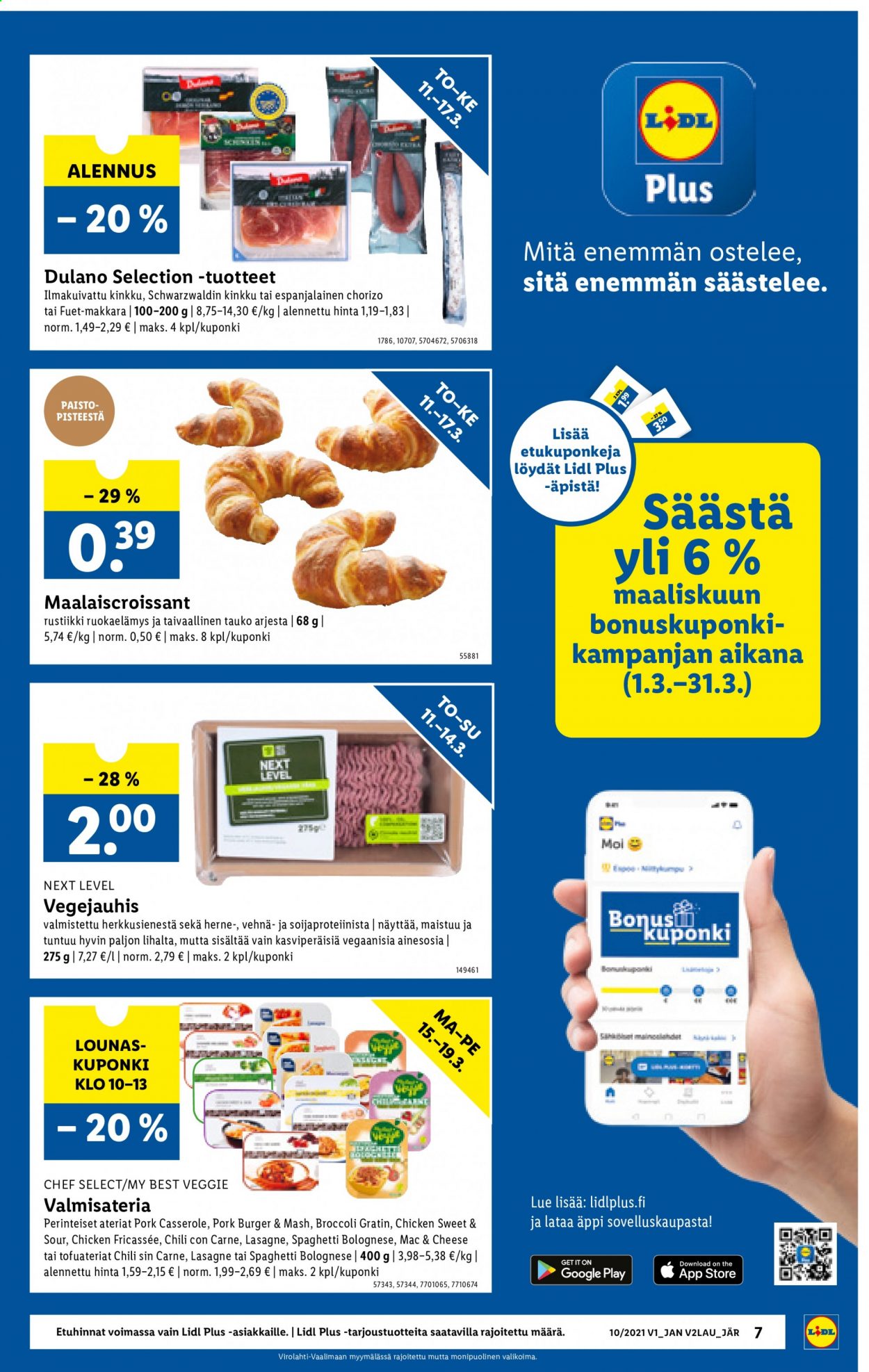 Lidl tarjoukset - 11.03.2021 - 17.03.2021. Sivu 7