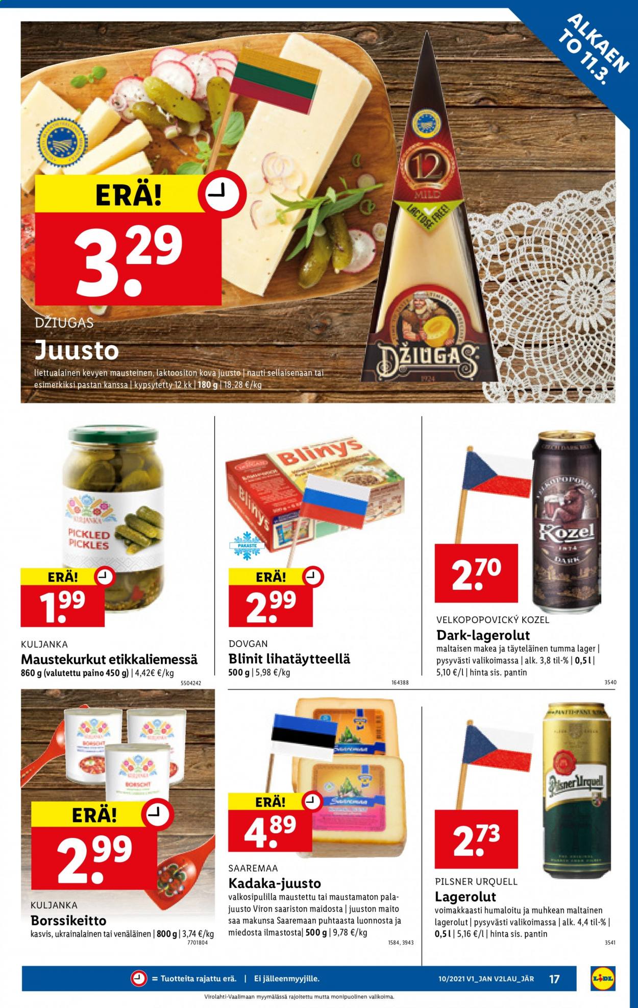 Lidl tarjoukset - 11.03.2021 - 17.03.2021. Sivu 17