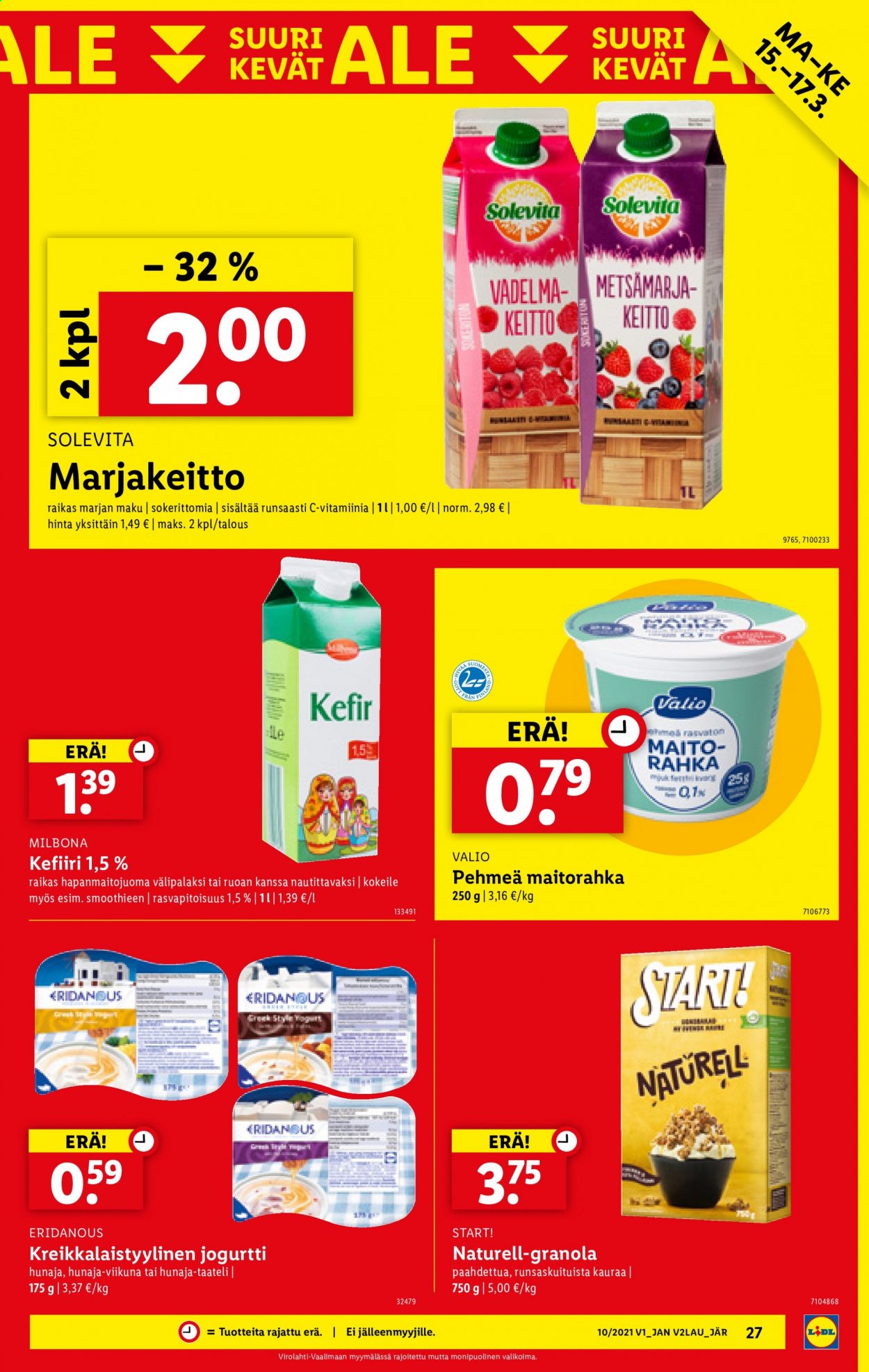 Lidl tarjoukset - 11.03.2021 - 17.03.2021. Sivu 27