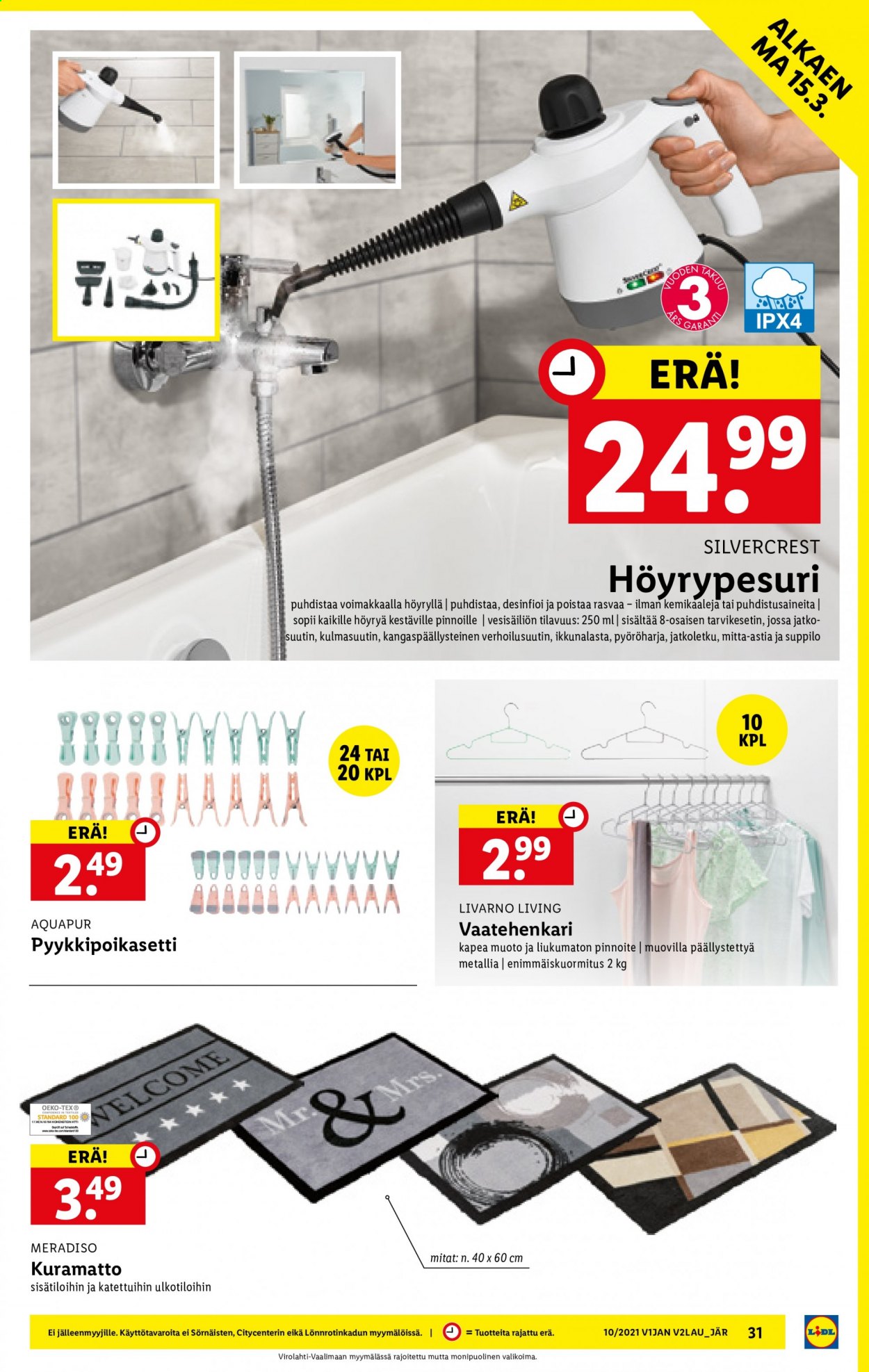 Lidl tarjoukset - 11.03.2021 - 17.03.2021. Sivu 31