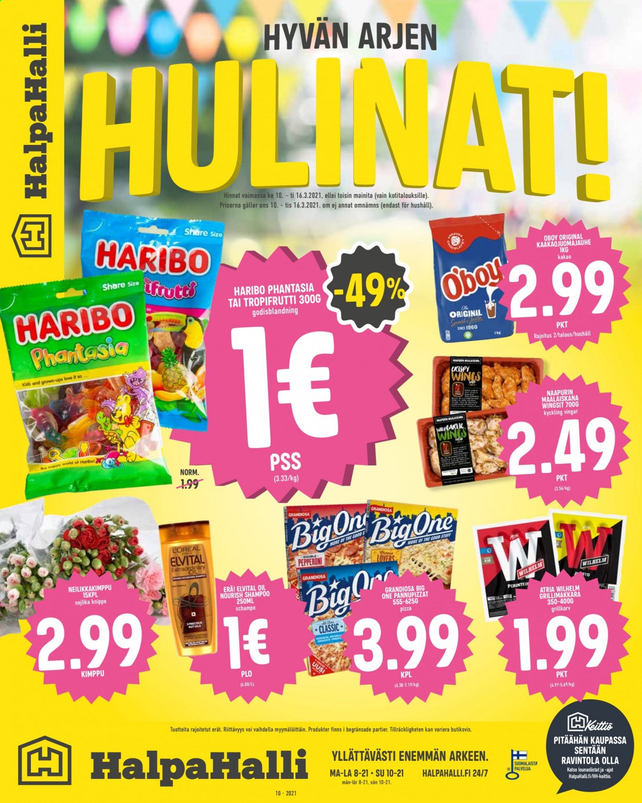 HalpaHalli tarjoukset - 10.03.2021 - 16.03.2021. Sivu 1