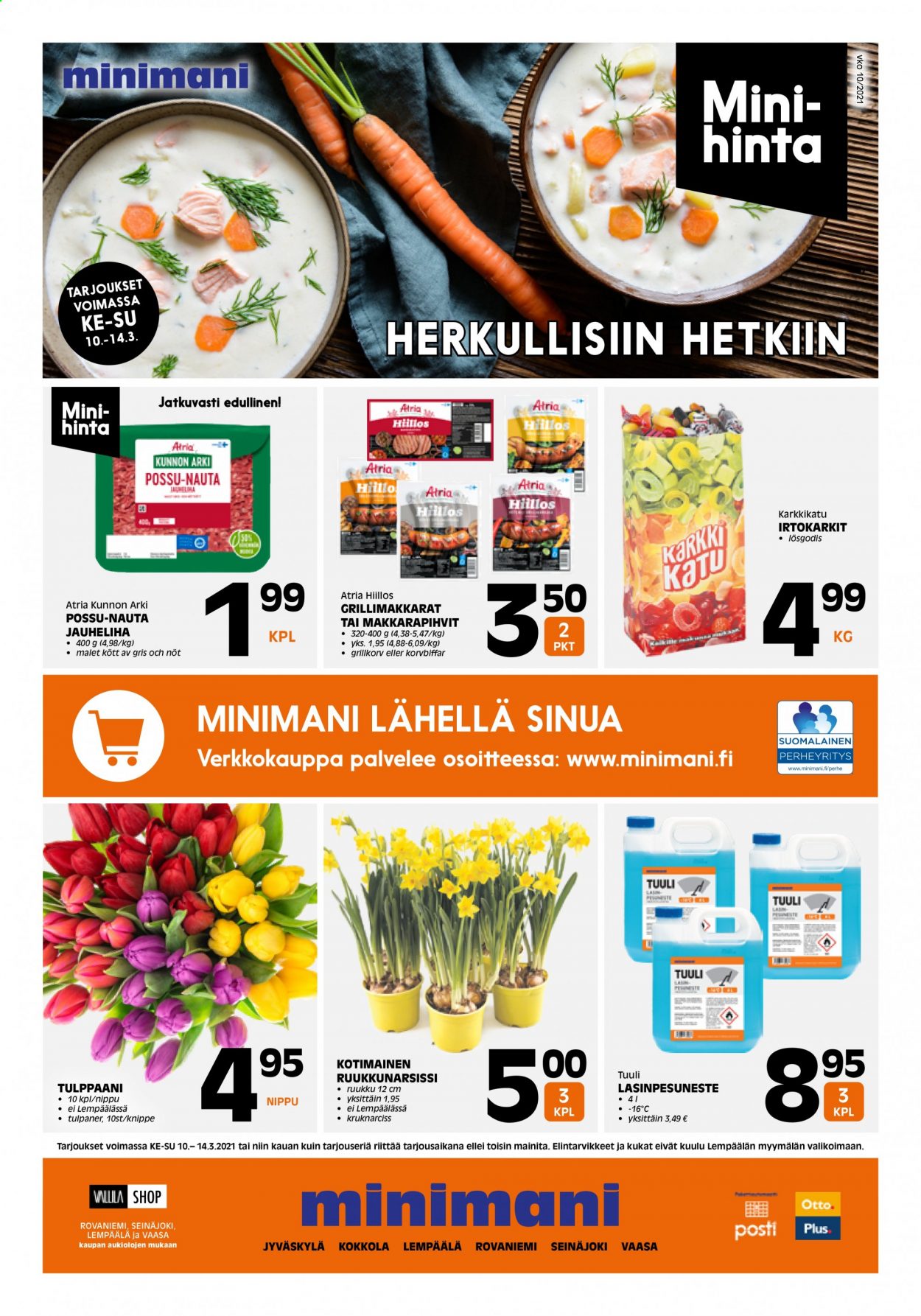 Minimani tarjoukset - 10.03.2021 - 14.03.2021. Sivu 1