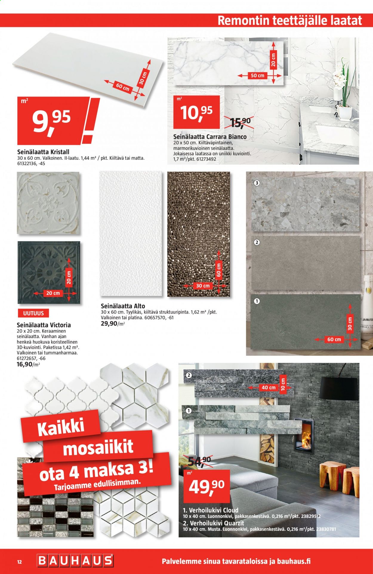 Bauhaus tarjoukset - 10.03.2021 - 23.03.2021. Sivu 12