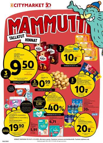 K-citymarket tarjoukset  - 11.03.2021 - 21.03.2021.