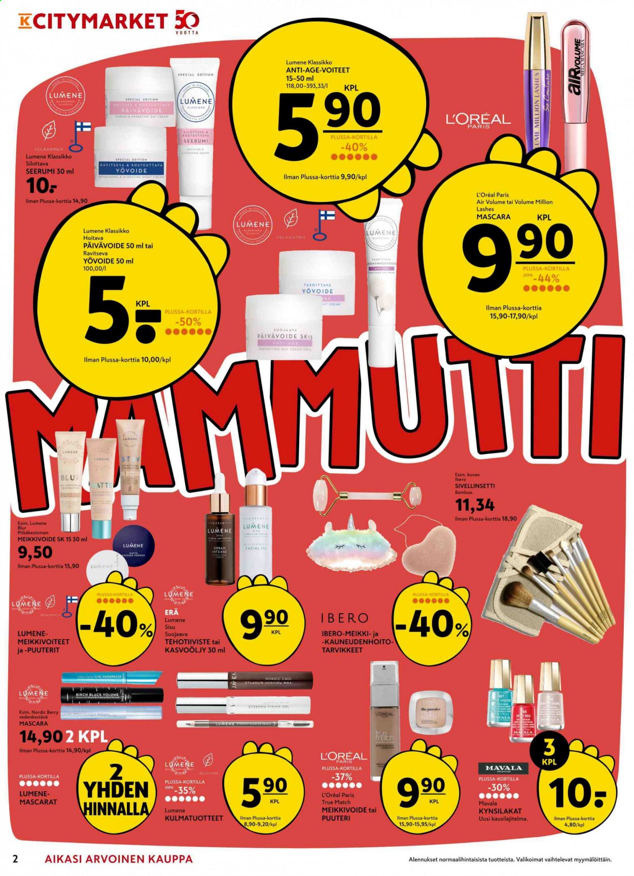 K-citymarket tarjoukset - 11.03.2021 - 21.03.2021. Sivu 2