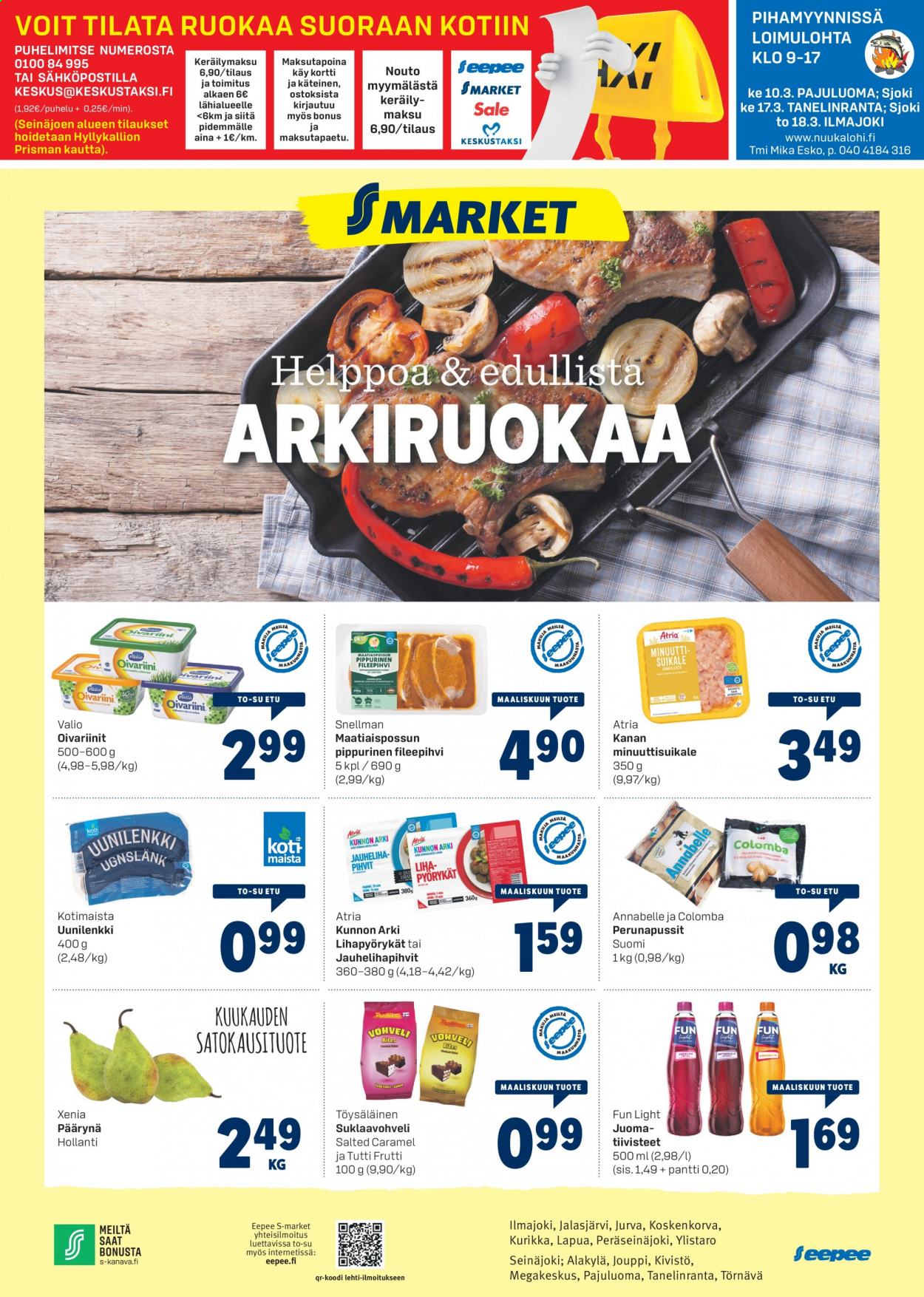 S-market tarjoukset - 11.03.2021 - 14.03.2021. Sivu 1