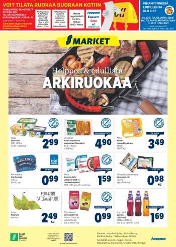 S-market tarjoukset  - 11.03.2021 - 14.03.2021.