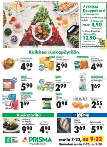 Prisma tarjoukset  - 11.03.2021 - 17.03.2021.